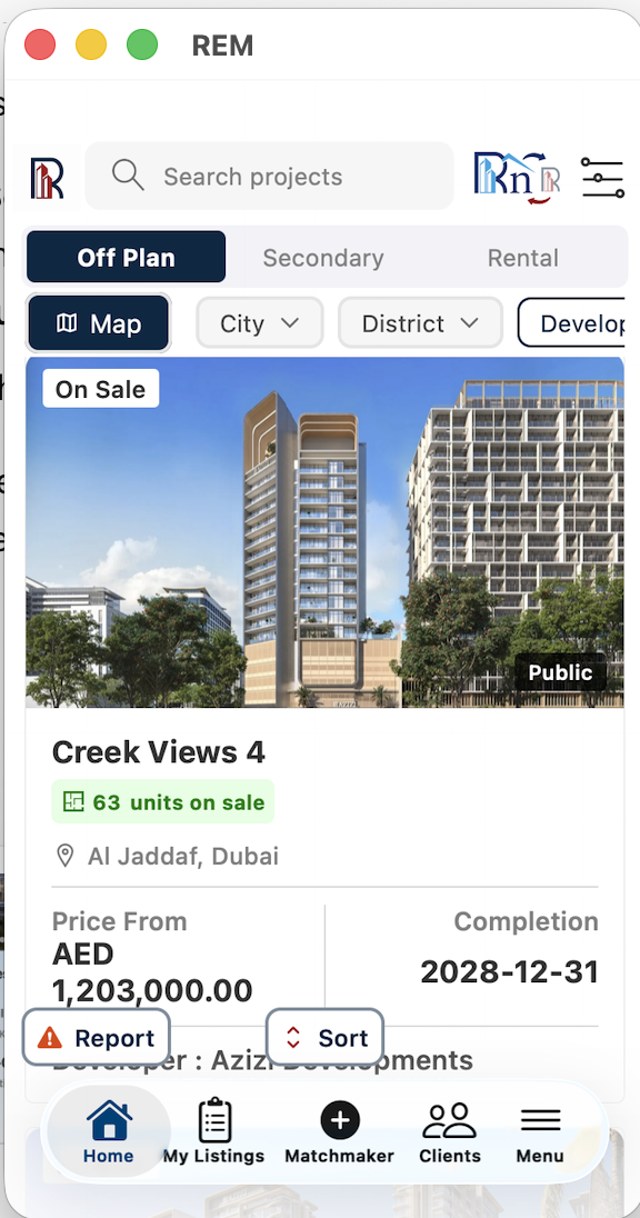 Creek Views 4 in Al Jaddaf, Dubai