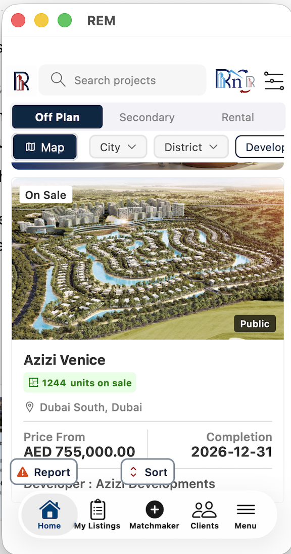 Azizi Venice in Dubai South, Dubai