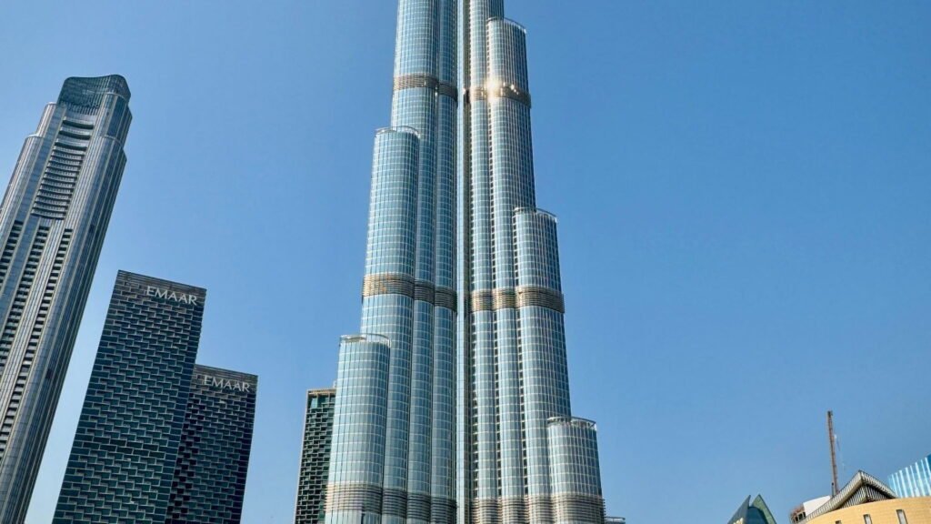 Downtown Dubai skyline featuring Burj Khalifa, Dubai Mall and luxury residential towers