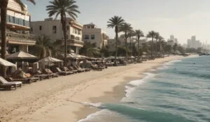 Dubai Islands waterfront masterplan with beaches, luxury developments and Arabian Gulf coastline